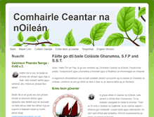 Tablet Screenshot of cnnoilean.ie